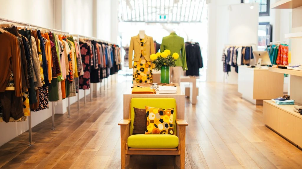 The Withnail & I showroom interior in Cecil Court