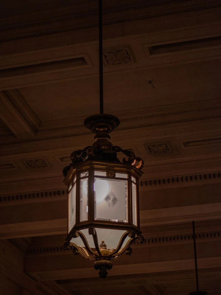 A Swedish 1920s pendant lamp
